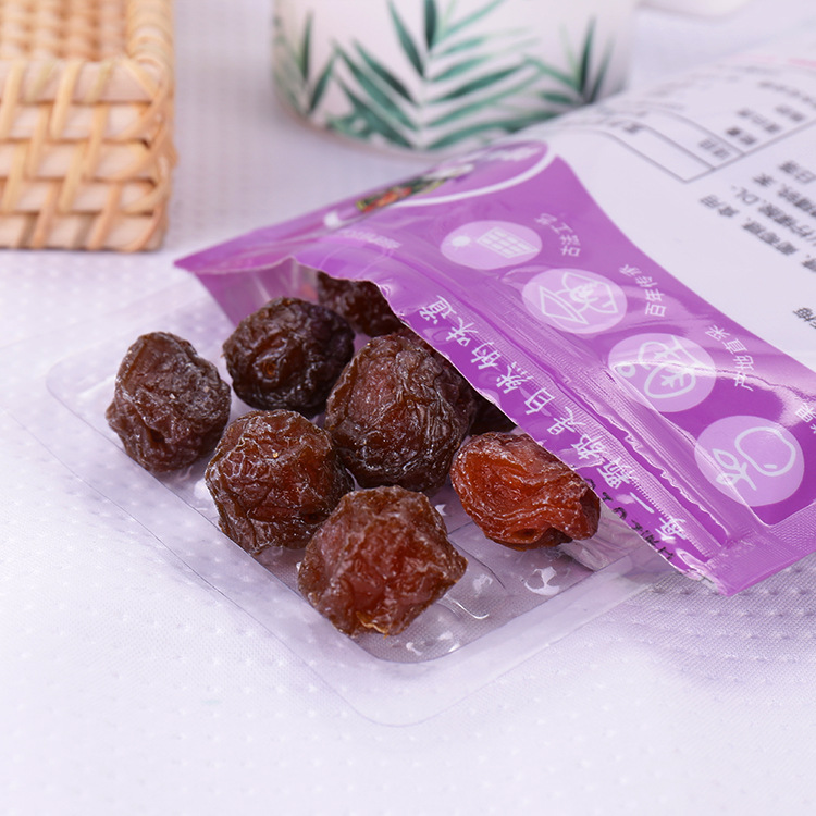 馋嘴格格韩话梅100g 袋装雪花梅果脯蜜饯酸梅子办公零食小吃批发