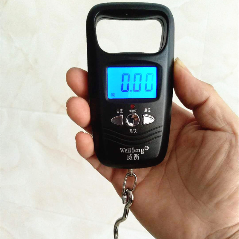 威衡电子秤a17家用手提秤厨房电子称50kg快递称一件代发