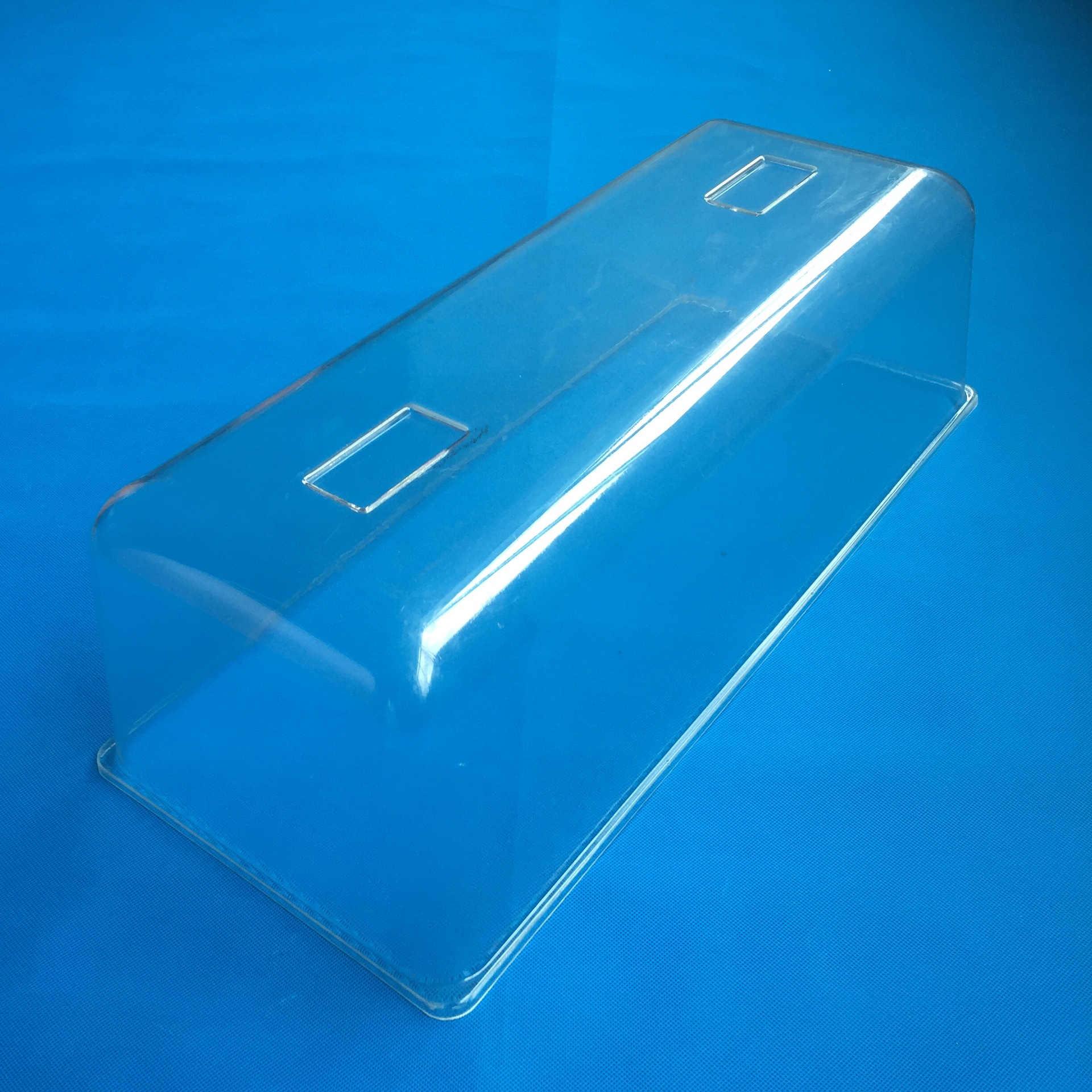 定制透明鱼箱 pp/pc亚克力厚板吸塑/塑料外壳纹路/丝印喷漆