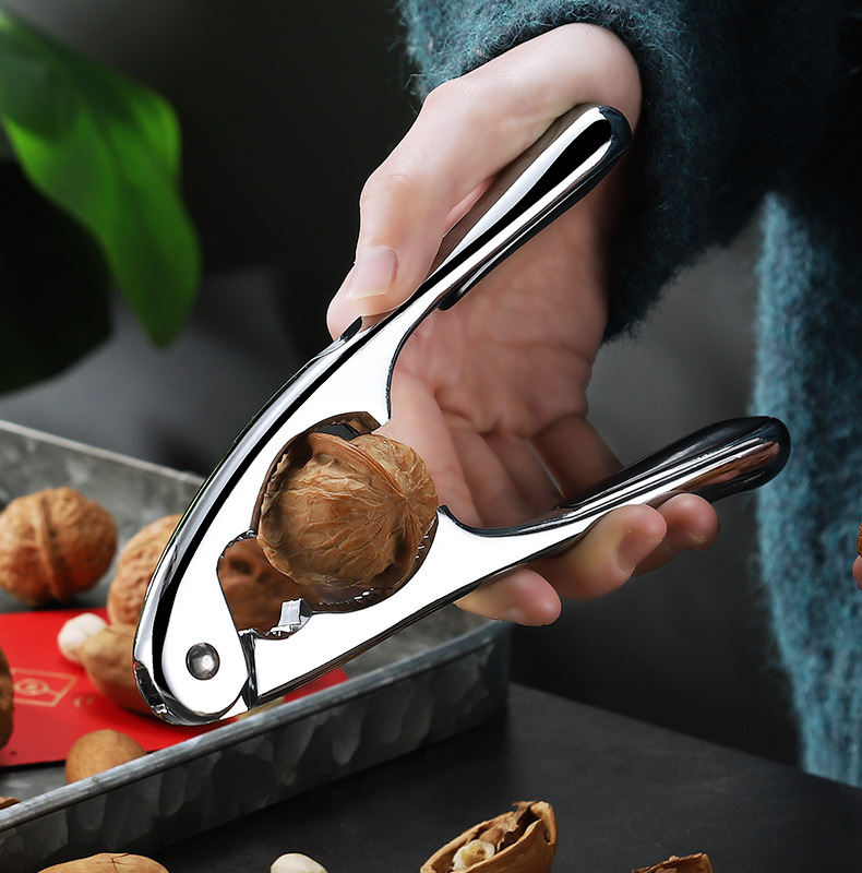 锌合金核桃夹厂家直销山核桃夹坚果钳子坚果夹蟹钳夹剥壳工具