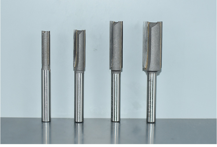 川木直刀 铣刀 木工刀具 数控刀具 6mm-25mm型号1801公制直刀异开