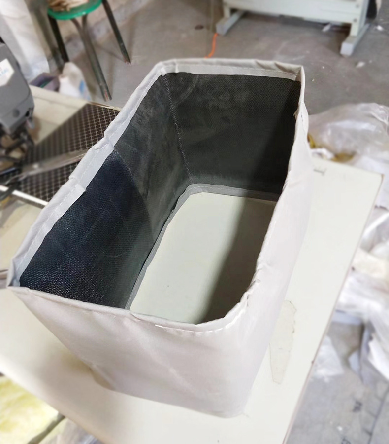 通风软管硅玻钛金软接头消防风机软连接防火耐高温帆布软连接伸缩