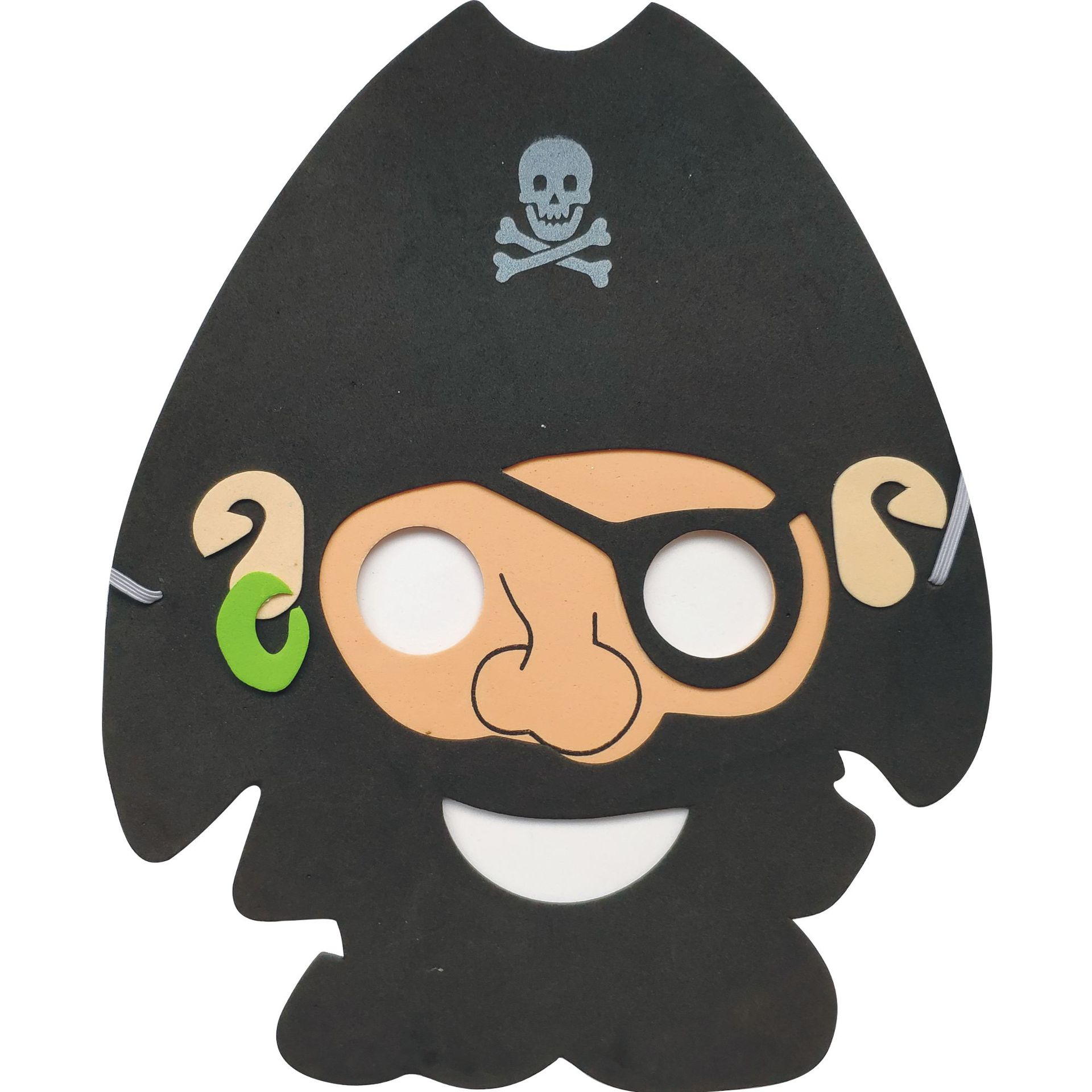 eva儿童动物卡通面具节日搞怪海盗面罩