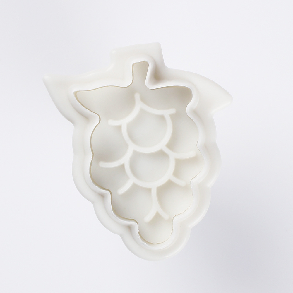 diy水果蛋糕模具饼干切模葡萄型贝印款塑料模具烘焙工具