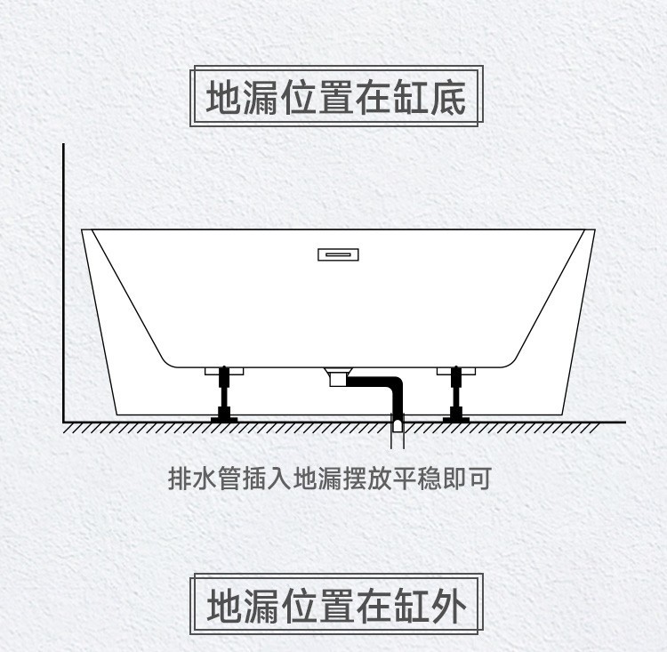 高级酒店非标定制实用防污亚克力水疗会所现代独立浴缸