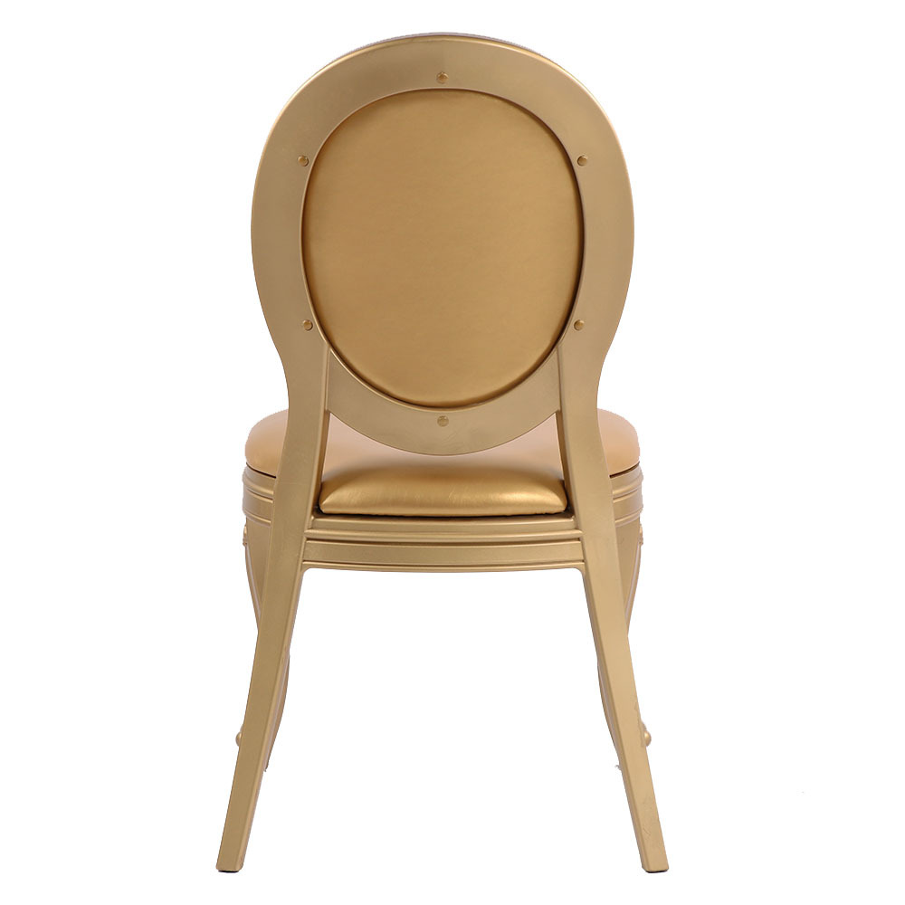 堆叠树脂路易斯椅 欧式户外婚礼圆背餐椅 pc透明亚克靠背塑料椅子