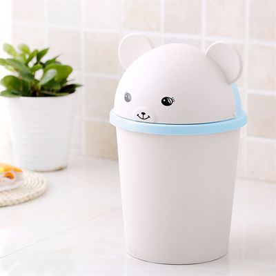 塑料垃圾桶_垃圾桶可爱家用有带盖子儿童房间创意迷你小号客厅拉圾