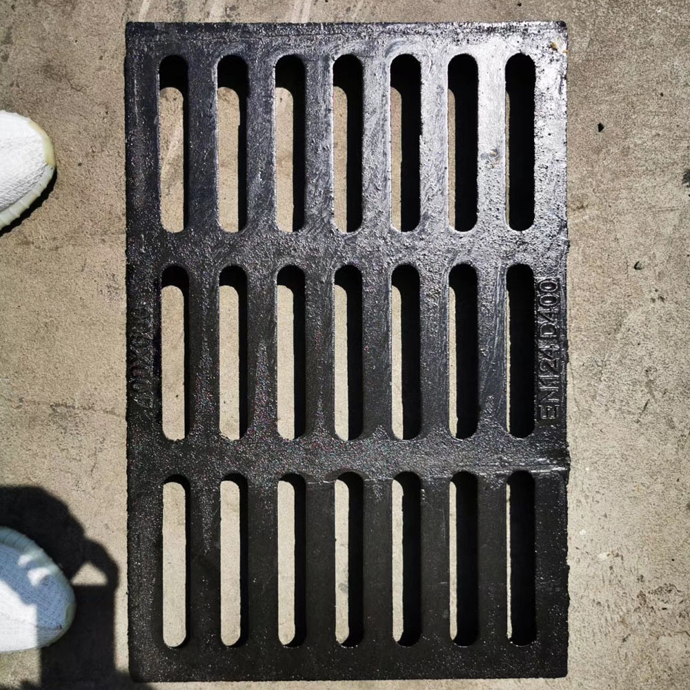 球墨铸铁连体箅子 铸铁井圈及铸铁箅子 铸铁连体双箅 雨水口箅子