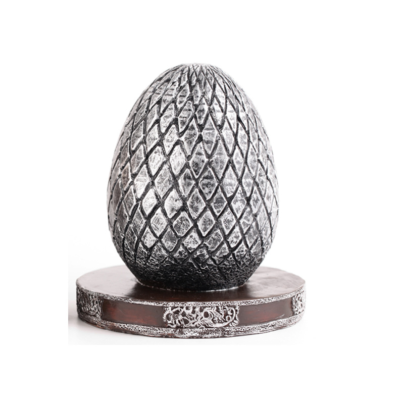 现货厂家直销树脂摆件权利的游戏冰与火之歌新款龙蛋影视周边手办