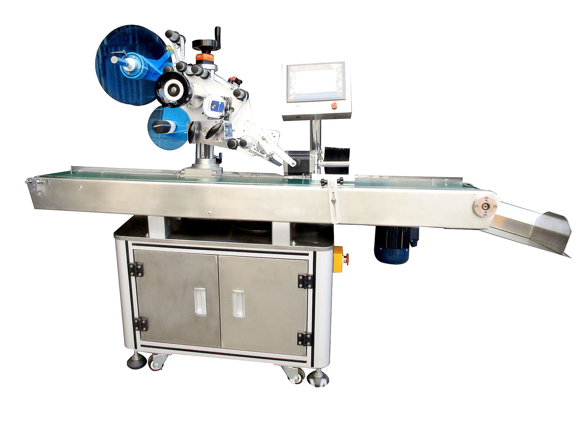 全自动不干胶贴标机 纸盒自动贴标机 塑料袋l自动分页贴标机