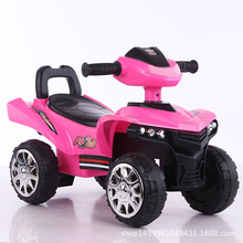 批发儿童电动车摩托车四轮可坐人童车充电带音乐赠品玩具车礼品车