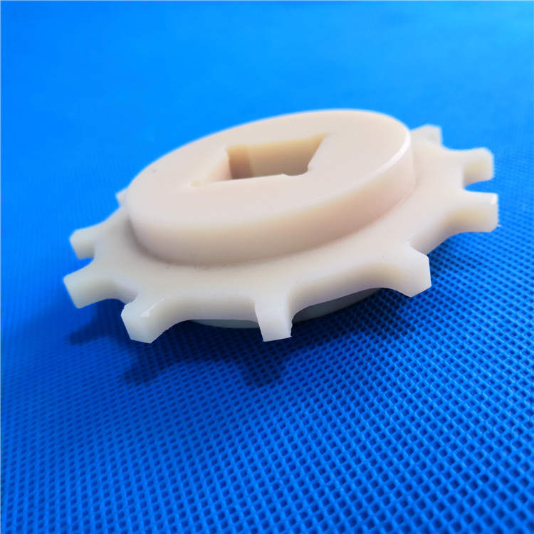 定制注塑尼龙齿轮本色耐磨mc尼龙槽轮绳轮加工