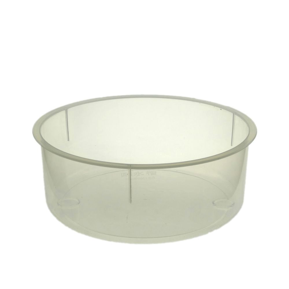 塑料圆水槽/中号200*100mm 塑料水槽 化学实验仪器  教学仪器