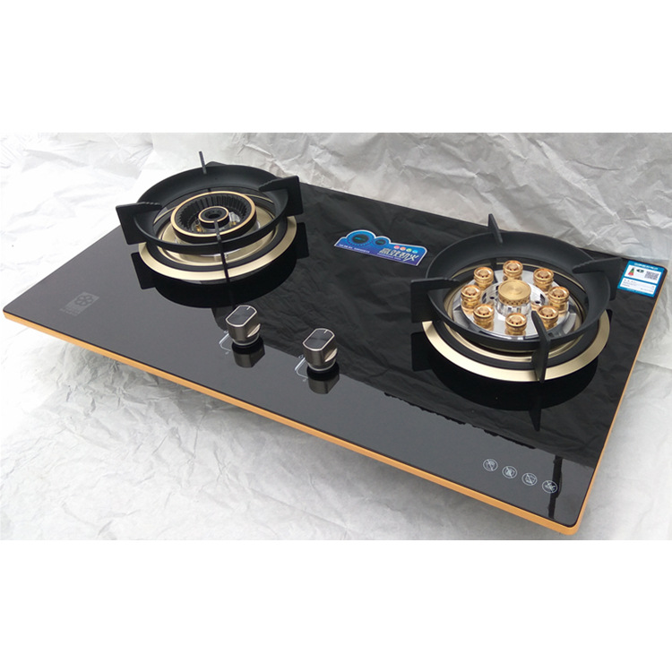 适用华帝款家用煤气炉灶新款液化气灶具猛火灶台嵌两用鸳鸯灶厂家