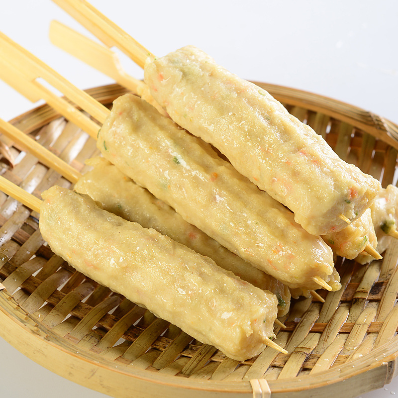 关东煮食材鸡肉蔬菜卷10串360g连锁便利店关东煮食材批发供应商