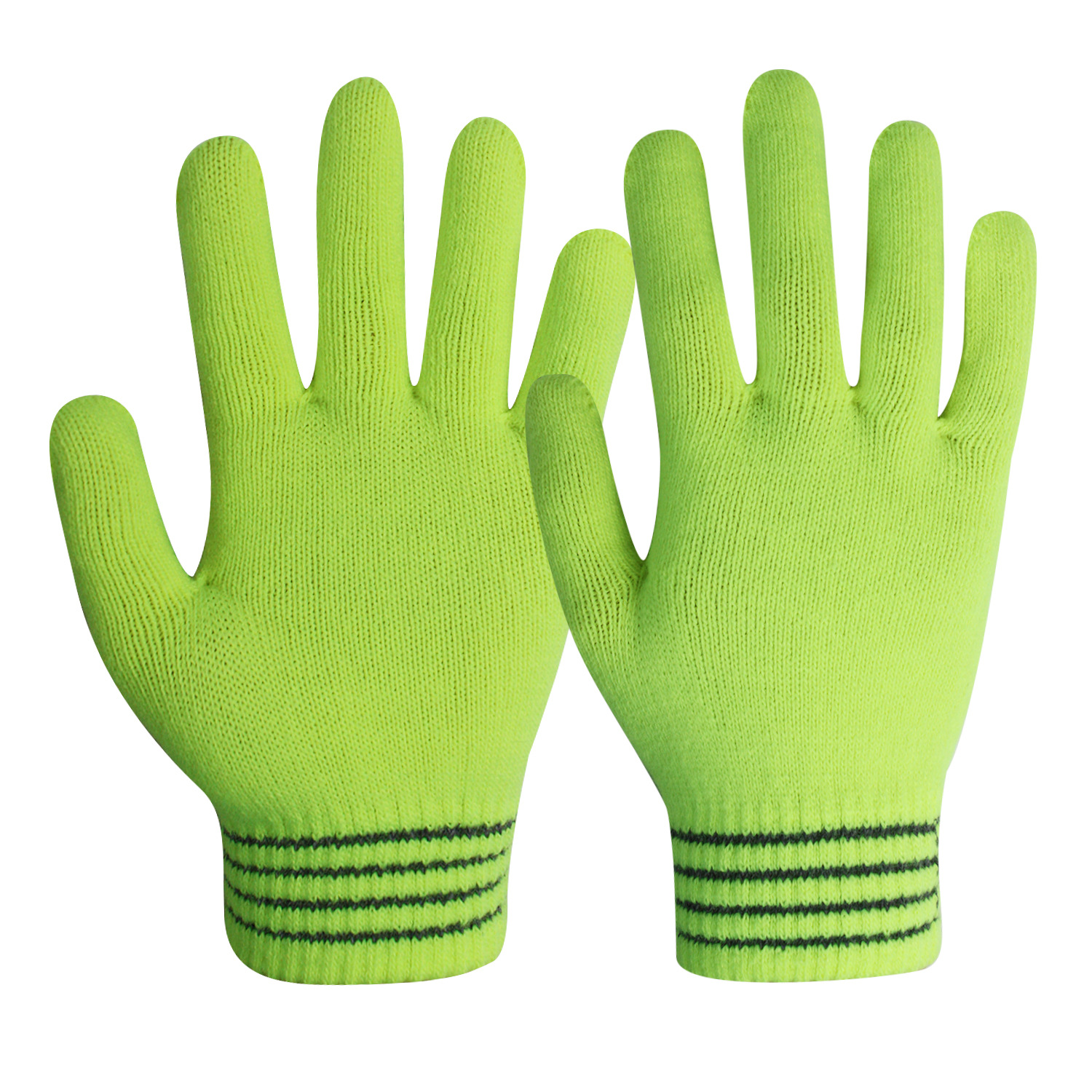 荧光绿手套1