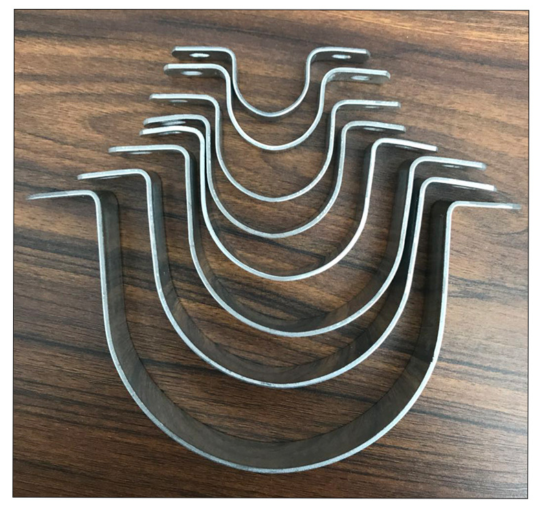 扁铁管卡骑马卡 水管电线固定卡u型管夹马鞍卡 欧姆卡dn20批发