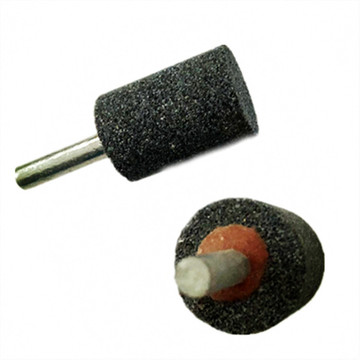 a25*32*6 风电磨头 带柄砂轮磨头  陶瓷电磨头 打磨头 棕刚玉磨头