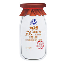 整箱 大白兔100牛奶糖果 24袋*107g/箱 提拉米苏冰淇淋味休闲食品