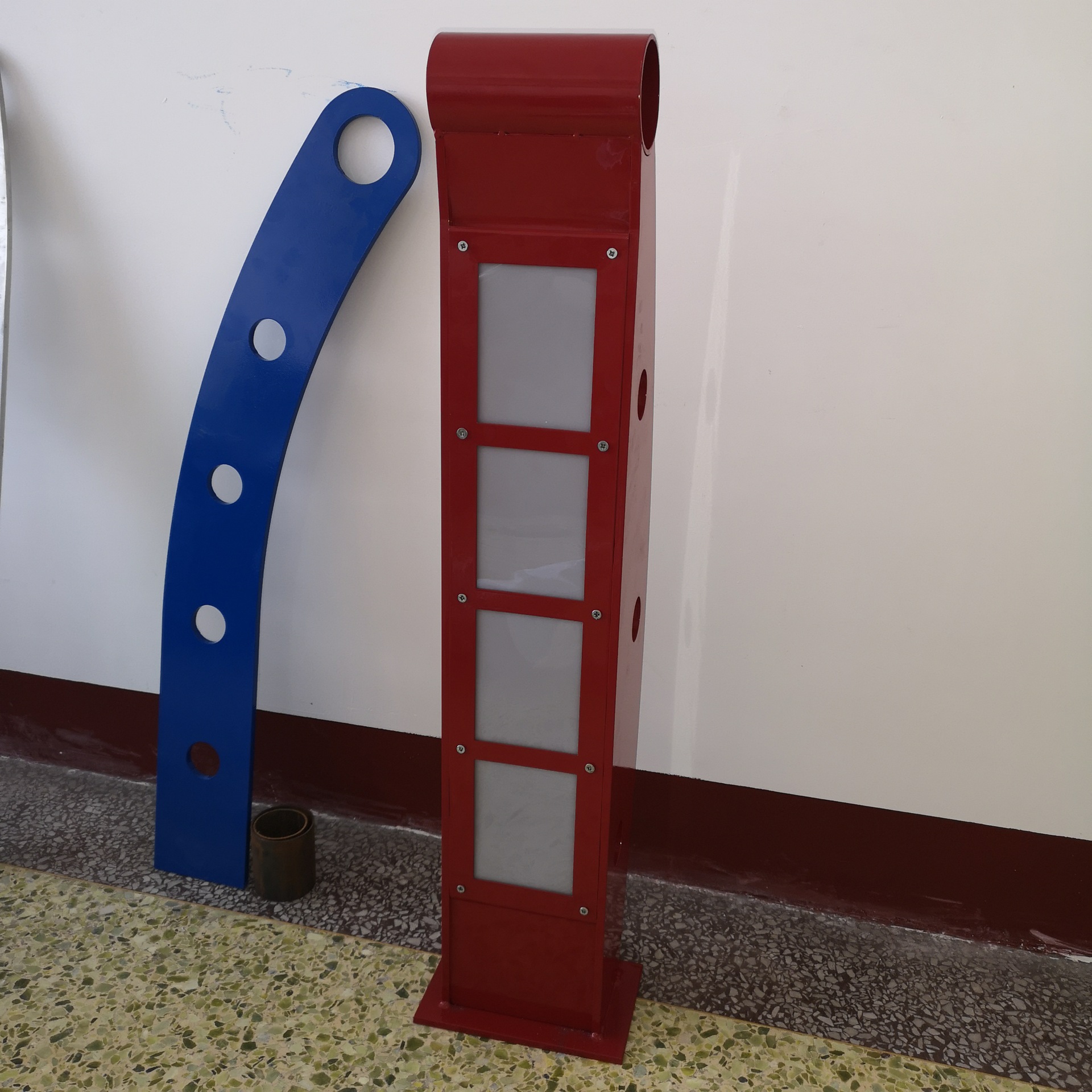 太阳能灯光护栏提供安装 城市新型灯光护栏桥梁河道灯光防撞护栏