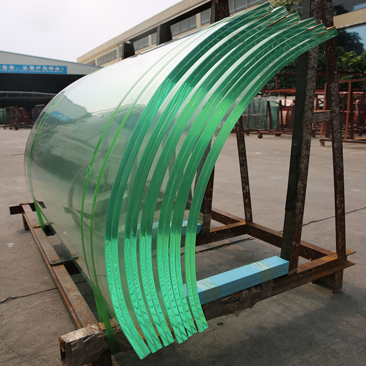 厂家定制弯钢化玻璃 观光电梯玻璃定制 弧形玻璃 专业定制