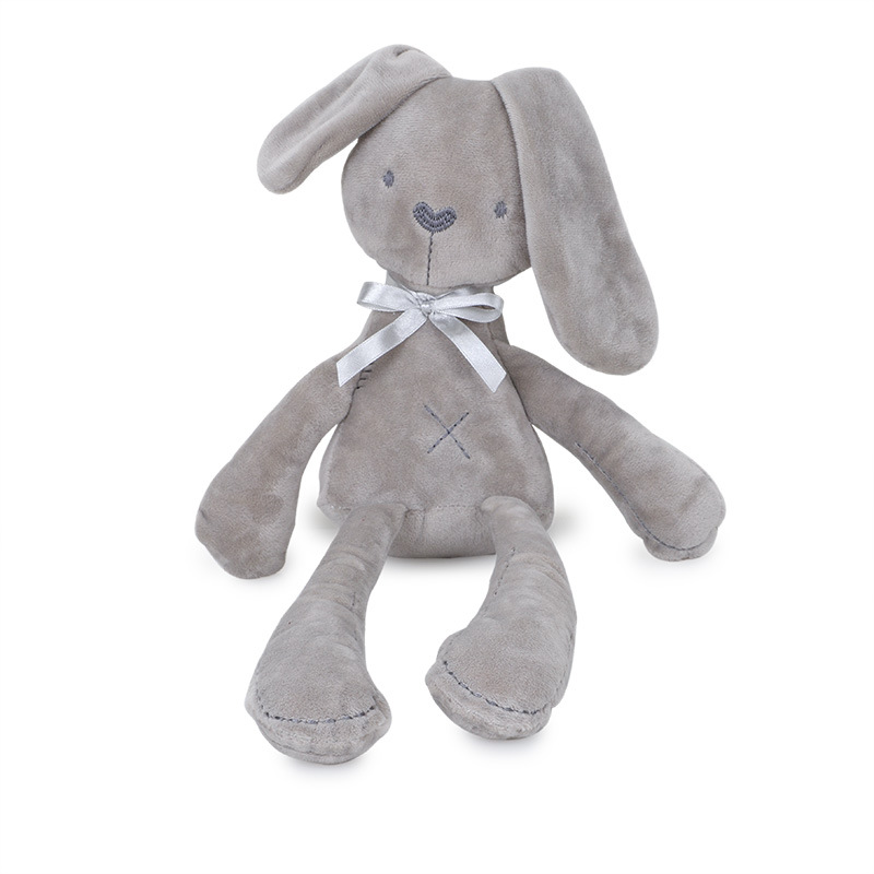 Cute Plush Long-Legged Rabbit Doll Baby Toy Su Rui Same Style Baby Comfort Sleeping Doll in Stock Wholesale