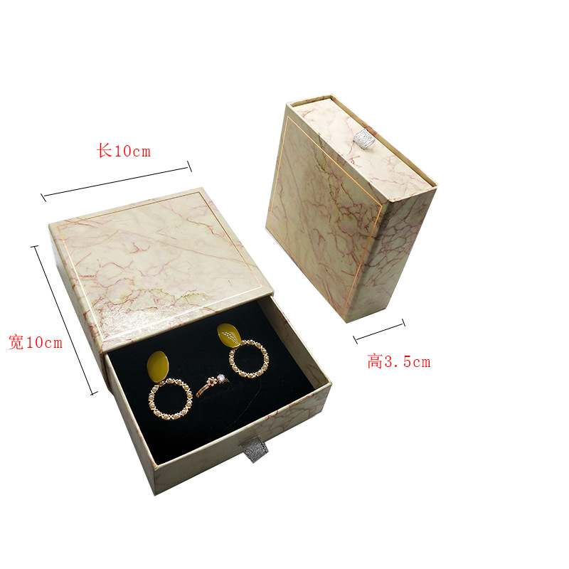 厂家现货首饰盒 饰品吊坠手镯耳环精品多用抽屉包装盒厂家直销