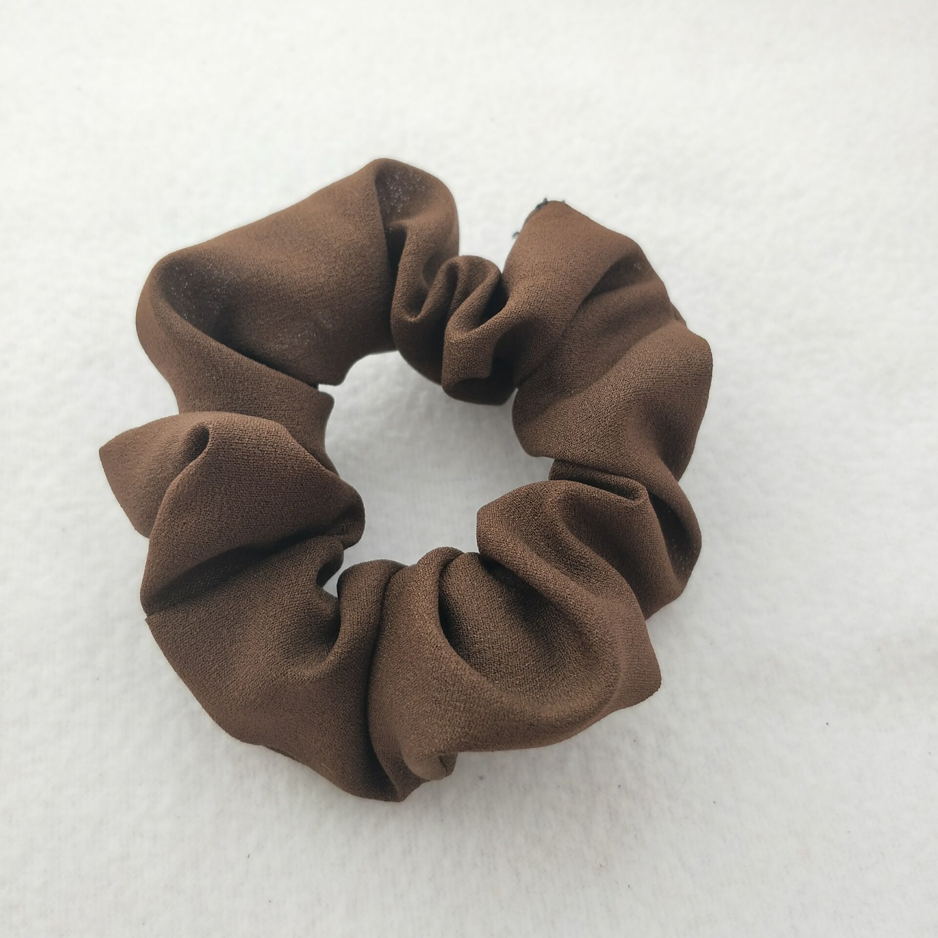 跨境新款亚马逊爆款雪纺36色纯色大肠圈发圈皮筋发圈头花义乌厂家