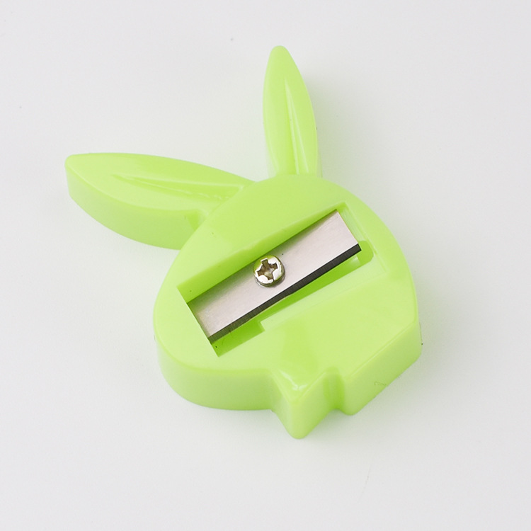 Factory Directly Sales Pencil Sharpener Creative Plastic Pencil Sharpener Cartoon Pencil Sharpener Animal Rabbit Pencil Sharpener Wholesale