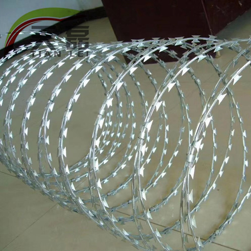 河北刺绳厂 刀片刺绳bto-22 铁刺丝刀片刺绳 让利促销