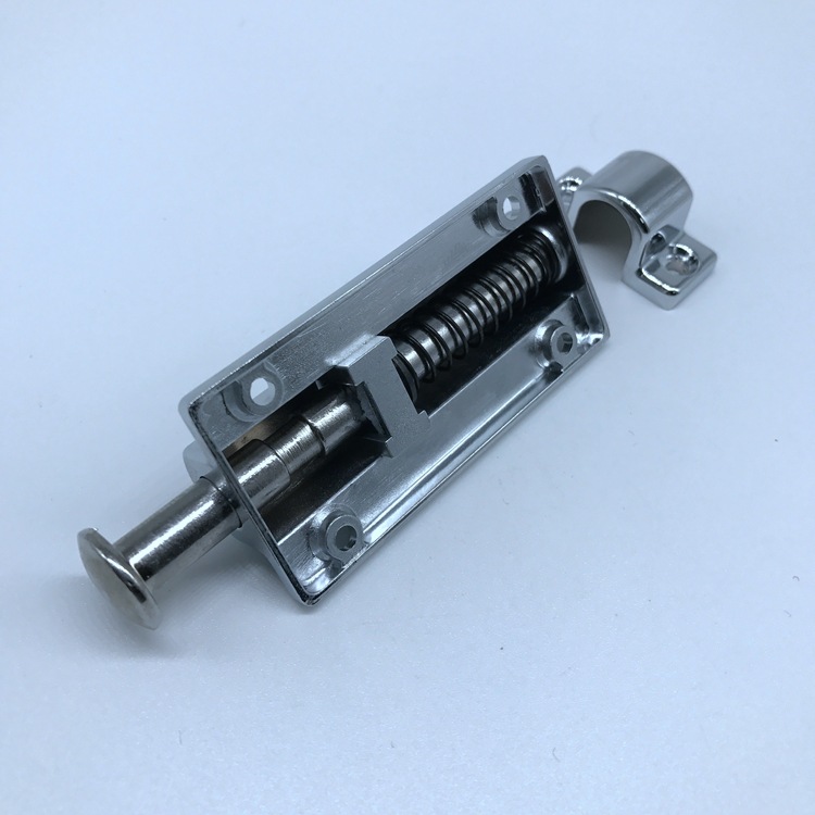 ls040-2插销,锌合金插销,按钮式弹跳插销,自动弹簧插销