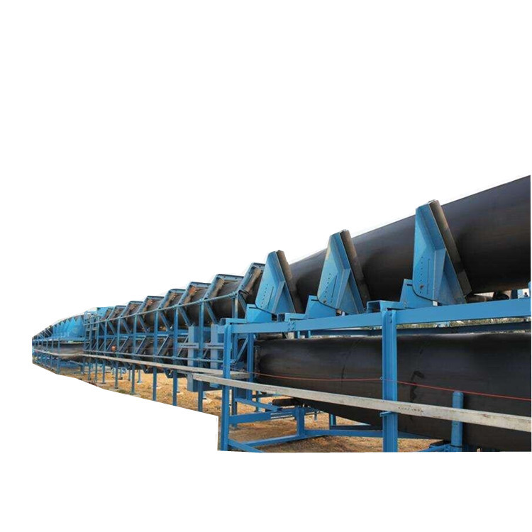 管状输送机标准 管状带式输送机可转弯运行