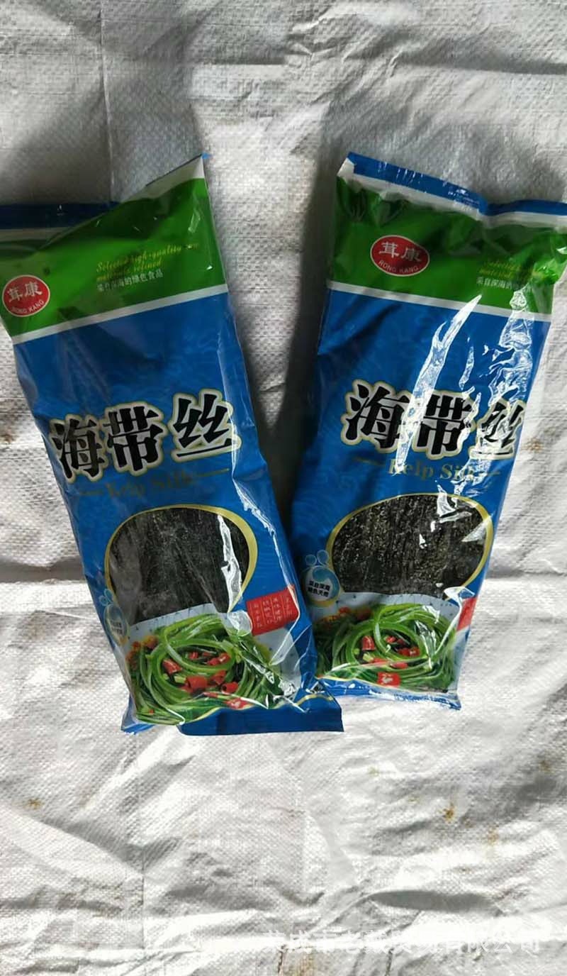 烘干海带丝 跑江湖地摊包膜烘干海带丝 小包装烘干海带丝 代加工
