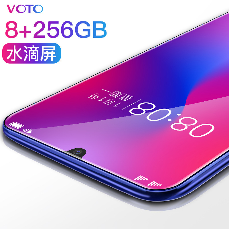 voto ix20 水滴屏全网通4g智能手机指纹人脸解锁手机大内存