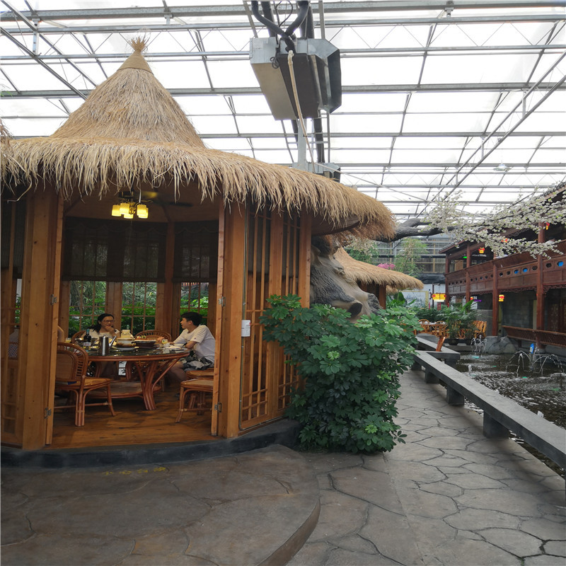 山东温室生态餐厅建设 承建智能生态花卉大棚 玻璃生态餐厅供应