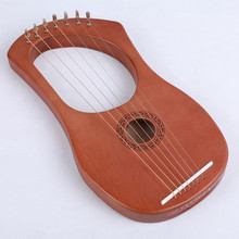 厂家直销莱雅琴lyre小竖琴七弦音琴里尔琴里拉琴希腊小众乐器