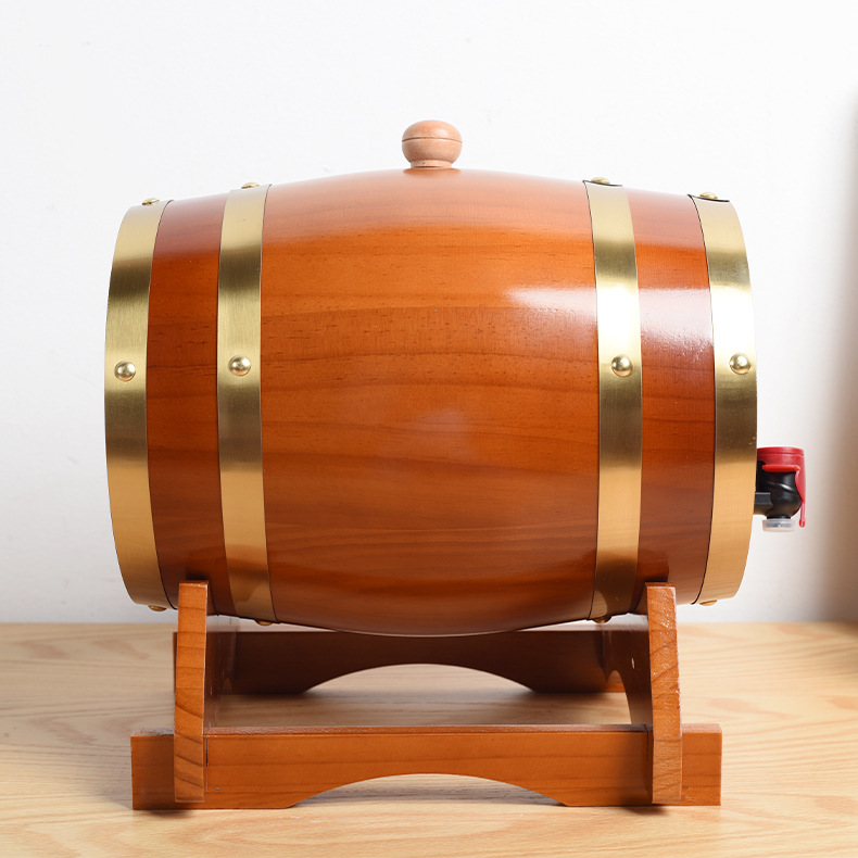创意卧式酒桶木质多功能大容量啤酒木桶定制餐厅酒桶批发可印logo