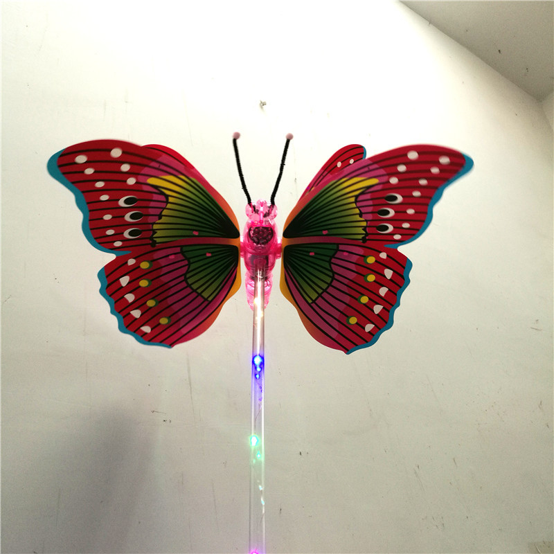 电动飞蝴蝶 灯光音乐蝴蝶飞飞 仿真蝴蝶玩具