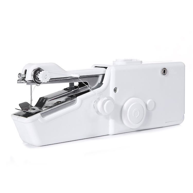 家用多功能便携迷你小型缝纫机简易吃厚手持电动袖珍手工裁缝机
