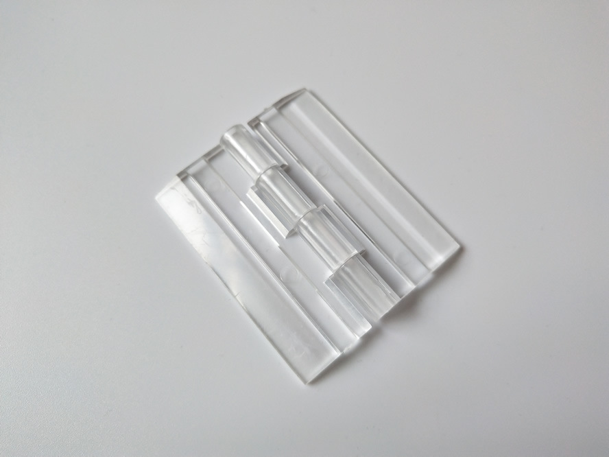 透明合页压克力合页有机玻璃亚克力合页 塑料合页 黑色透明合页