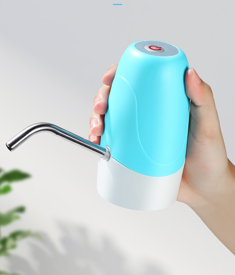 特价电动抽水器桶装水电动水泵家用usb式充电抽水器饮水活动礼品