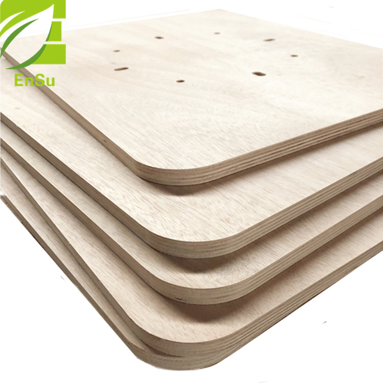 胶合板贴实木面皮 双面贴杂皮 可cnc来样来图加工可油漆 吸塑