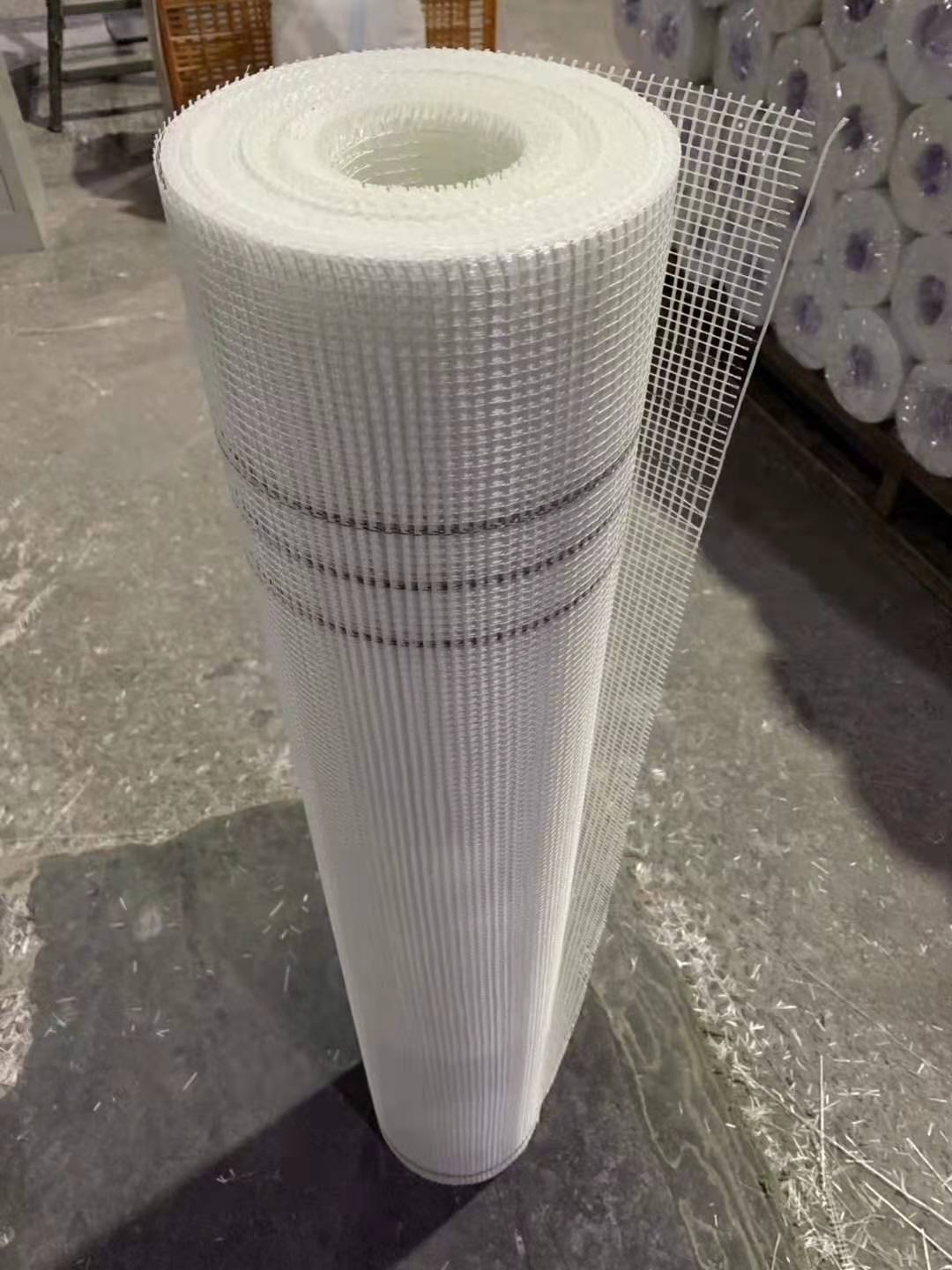 现货批发玻纤嵌缝带 阻燃耐碱玻璃纤维网格布 彩色网格布量大优惠