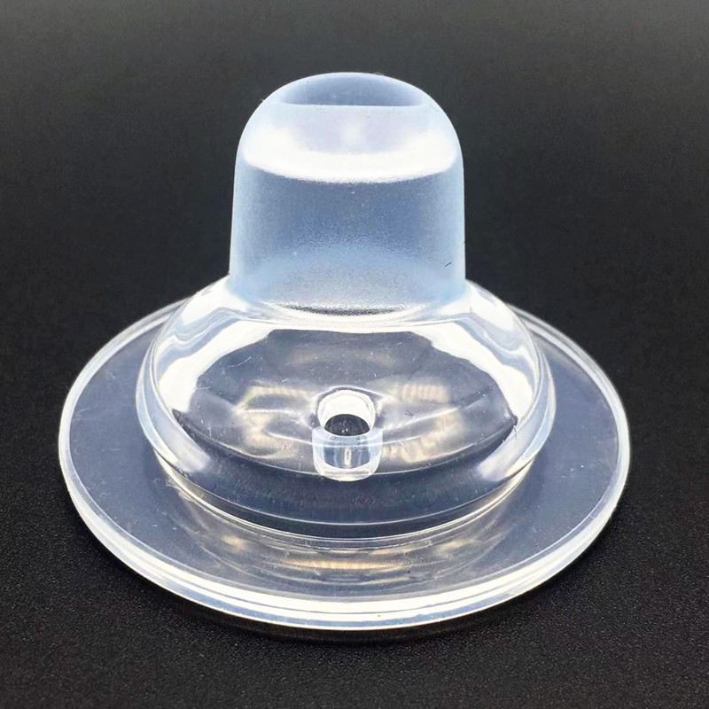 宽口奶嘴鸭嘴型学饮水奶嘴十字孔鸭嘴 宽口径奶瓶鸭嘴奶嘴