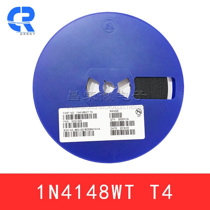 1n4148wt 丝印t4 sod-523 0603 超小塑封贴片开关