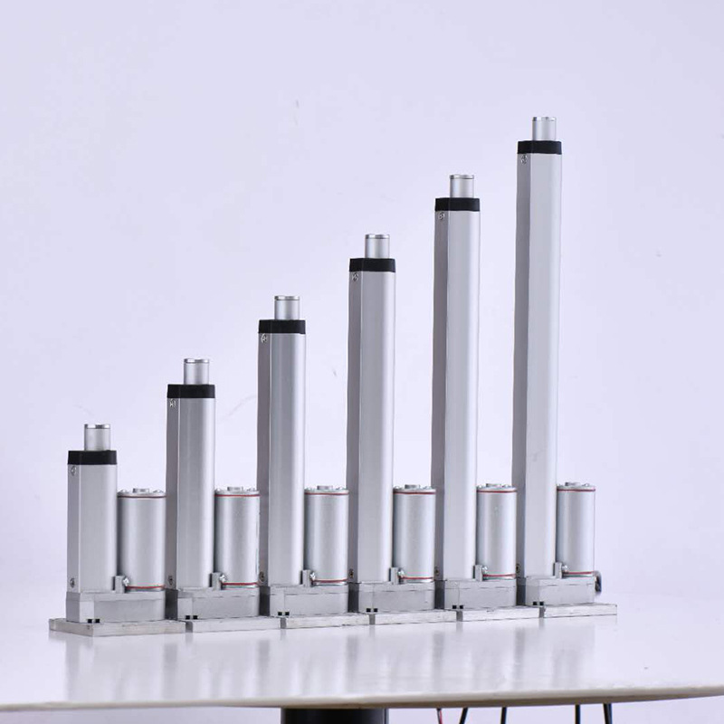 电动推杆250mm直流直线电机220v交流12v24v电动升降伸缩杆开窗器