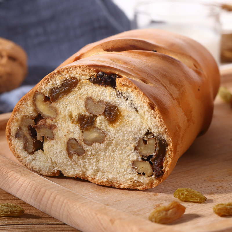 厂家批发大列巴面包果仁整箱 包邮早餐健身代餐早餐列巴 全麦400g