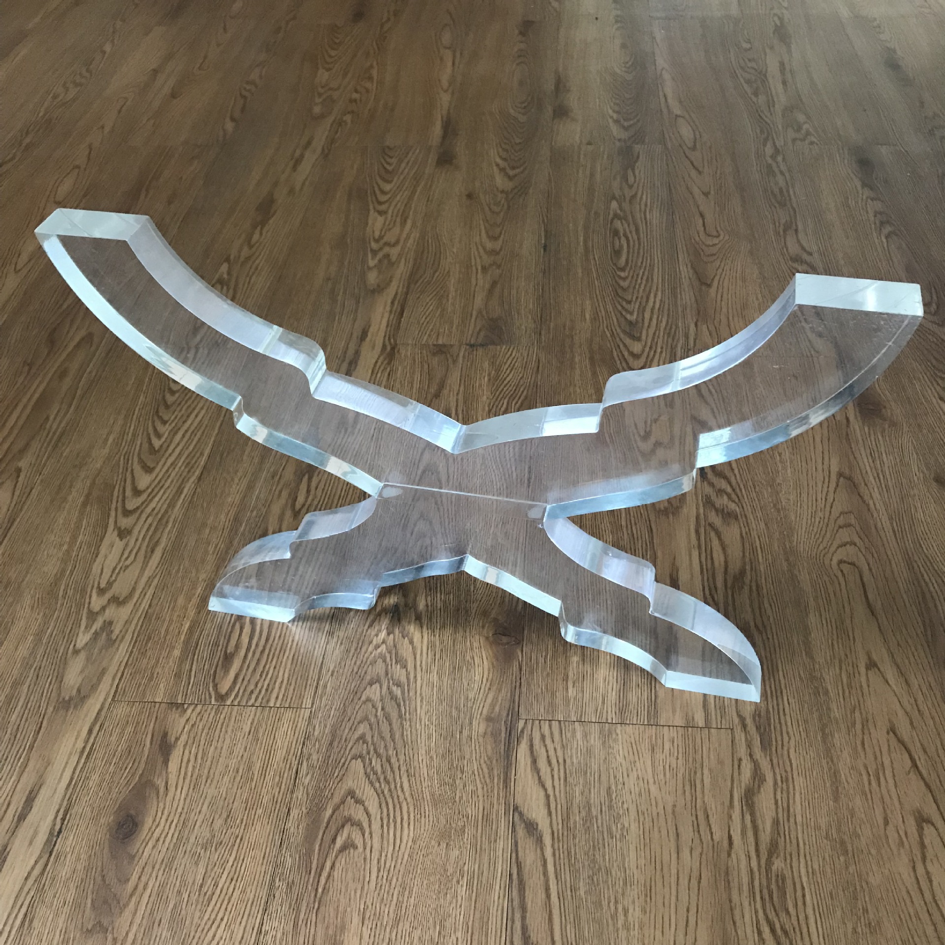 厂家供应亚克力沙发凳子 高档立式亚克力家具制作 生产亚克力家具