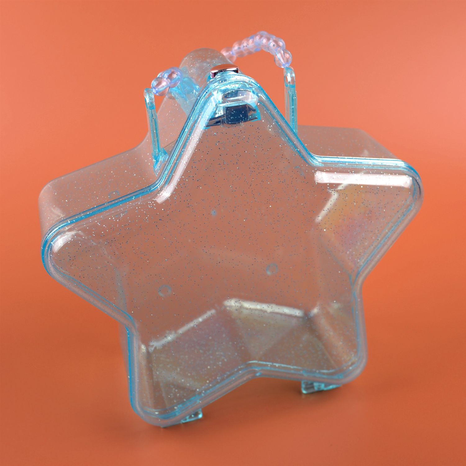 五角星化妆盒化妆品包装手提ps收纳盒礼品包装 玩具包装盒