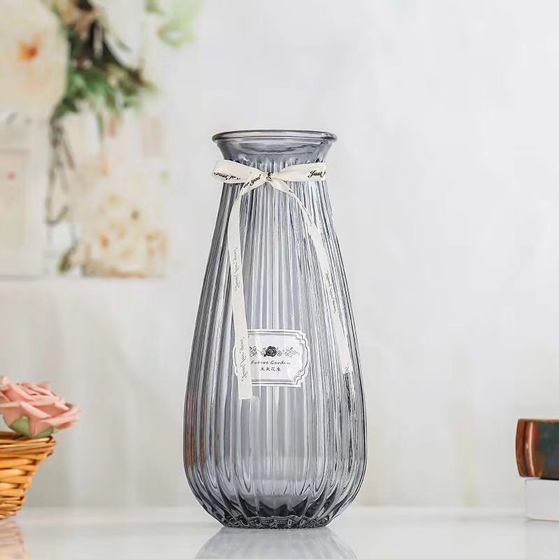 透明玻璃花瓶水培玻璃瓶干花插花瓶家居小清新工艺品摆件厂家批发